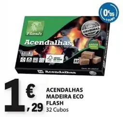 E.Leclerc Acendalhas madeira eco flash promoção