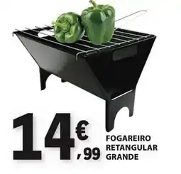 E.Leclerc Fogareiro retangular grande promoção