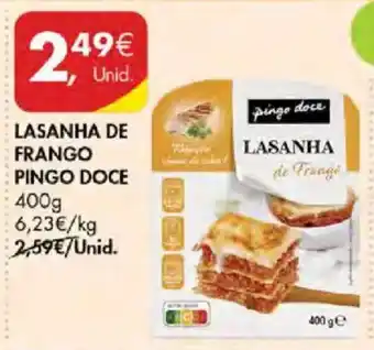 Pingo Doce Lasanha de frango pingo doce promoção