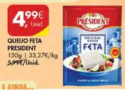 Pingo Doce Queijo feta president promoção