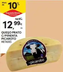 Continente Queijo prato c/pimenta picaroto metades promoção