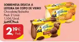 Pingo Doce Leiteira Delícia Chocolate/Bolacha promoção