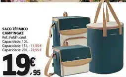 E.Leclerc saco térmico campingaz promoção