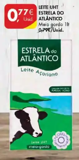 Pingo Doce Leite UHT estrela do atlântico promoção