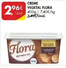 Pingo Doce Creme vegetal flora promoção