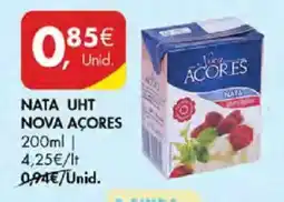 Pingo Doce Nata uht nova açores promoção