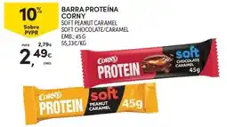 Continente barra proteína corny promoção