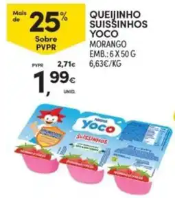 Continente Queijinho suissinhos yoco promoção
