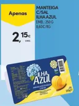 Continente Manteiga c/sal ilha azul promoção