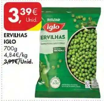 Pingo Doce ervilhas iglo promoção