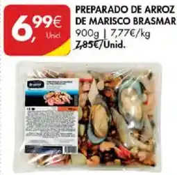 Pingo Doce Preparado de arroz de marisco brasmar promoção