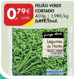 Pingo Doce Pingo Doce feijão verde cortado promoção