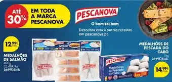 Pingo Doce Medalhões de pescada do cabo pescanova promoção