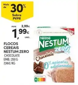 Continente Flocos cereais nestum zero chocolate promoção