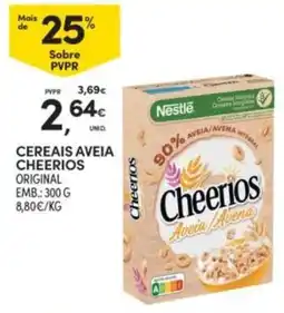 Continente Cereais aveia cheerios original promoção