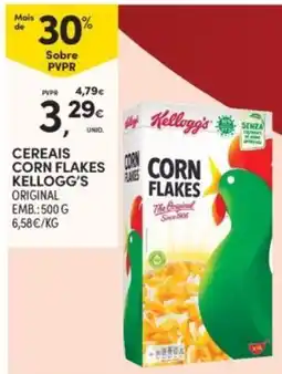 Continente Cereais corn flakes kellogg's original promoção