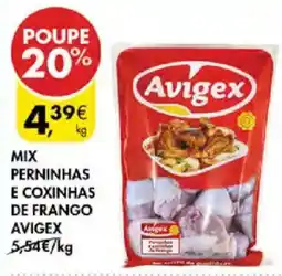 Pingo Doce Mix perninhas e coxinhas de frango avigex promoção