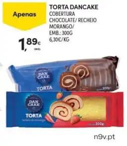 Continente Torta dan cake promoção