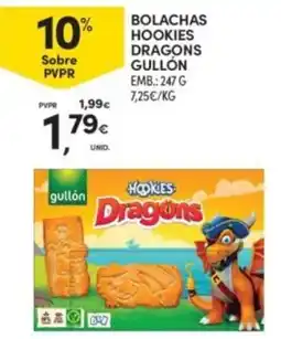Continente Bolachas hookies dragons gullón promoção