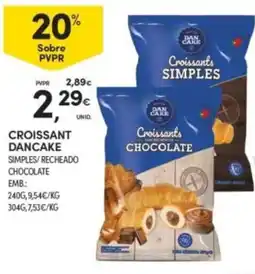 Continente Croissant dancake promoção