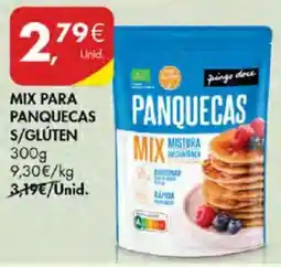 Pingo Doce Mix para panquecas s/glúten pingo doce promoção