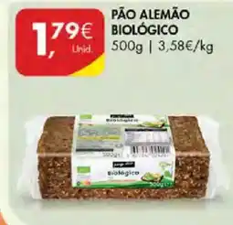 Pingo Doce Pão alemão biológico promoção
