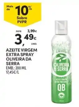 Continente azeite virgem extra spray oliveira da serra promoção