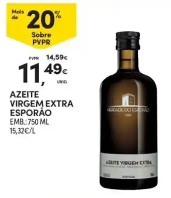 Continente Azeite virgem extra esporão promoção