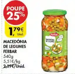 Pingo Doce Macedónia de legumes ferbar promoção