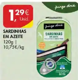 Pingo Doce pingo doce sardinhas em azeite promoção