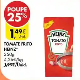 Pingo Doce tomate frito heinz promoção