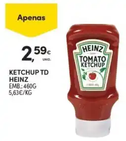 Continente ketchup td heinz promoção