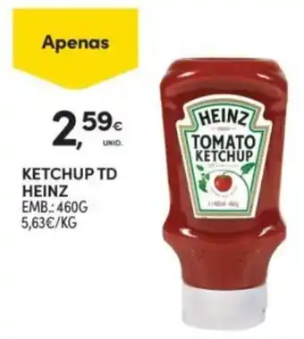 Continente ketchup td heinz promoção
