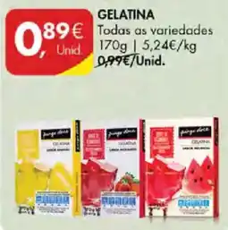 Pingo Doce Gelatina quingo doce promoção