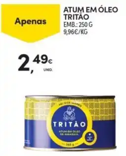 Continente atum em óleo tritão promoção