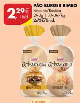 Pingo Doce Pão burger bimbo promoção