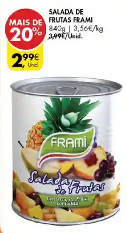 Pingo Doce salada de frutas frami promoção