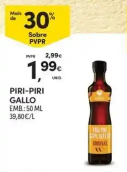 Continente Piri-piri gallo promoção