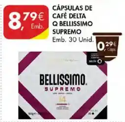Pingo Doce Cápsulas de café delta bellissimo supremo promoção
