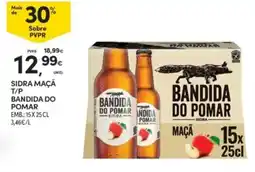Continente Bandida do pomar sidra maçã promoção