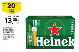Continente Cerveja c/ álcool heineken promoção