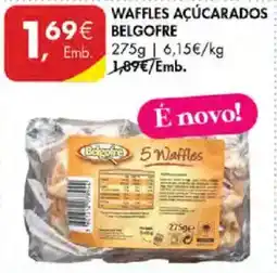 Pingo Doce Waffles açúcarados belgofre promoção