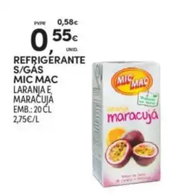Continente Mic mac laranja e maracuja promoção