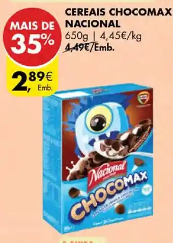 Pingo Doce Cereais Chocomax Nacional promoção