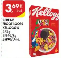 Pingo Doce Cereais Froot Loops Kellogg's promoção