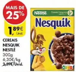 Pingo Doce Cereais Nesquik Nestlé promoção