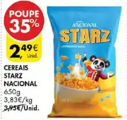 Pingo Doce Cereais Starz Nacional promoção