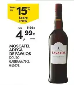 Continente MoscateL Adega de Favaios promoção