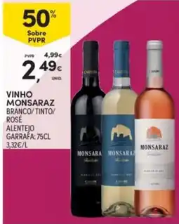 Continente Vinho Monsaraz promoção