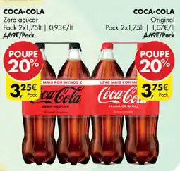 Pingo Doce Coca-Cola zero açúcar promoção